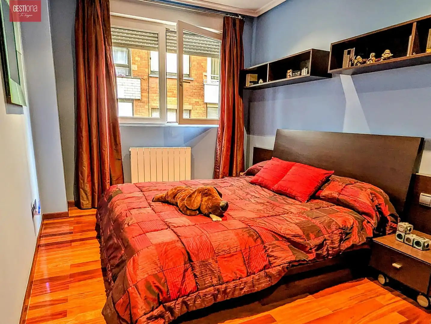 Bedroom of Flat for sale in Santander  with Heating
