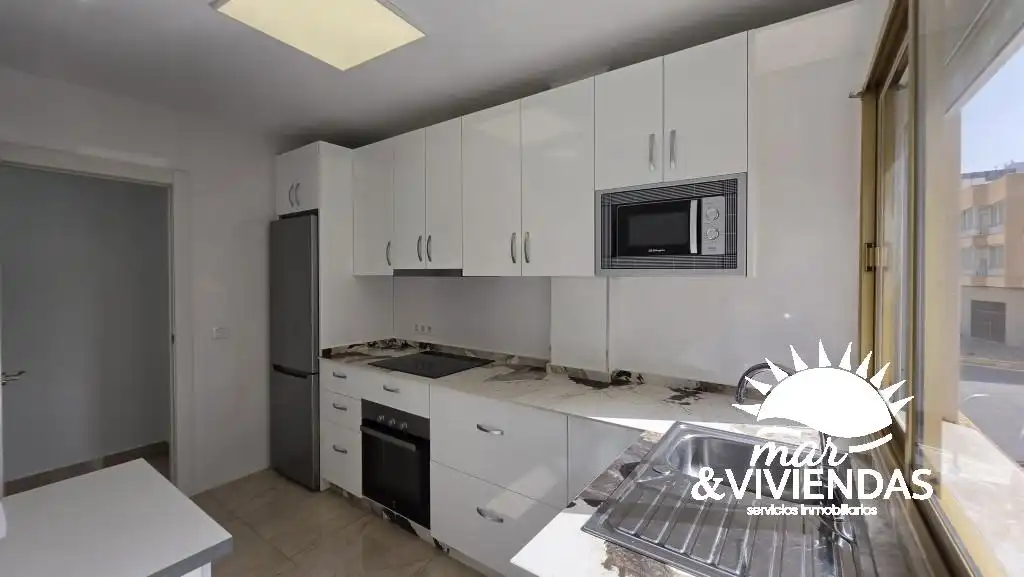 Kitchen of Flat for sale in Garrucha  with Air Conditioner, Heating and Terrace