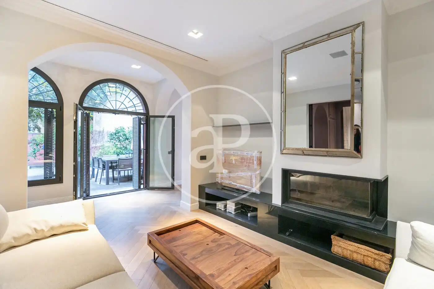 Wohnzimmer von Wohnung zur Miete in Sarrià - Sant Gervasi