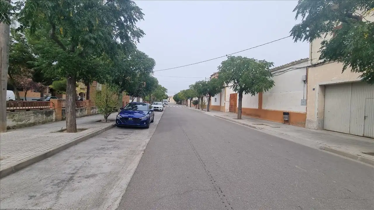 Vista exterior de Casa adosada en venta en Zuera