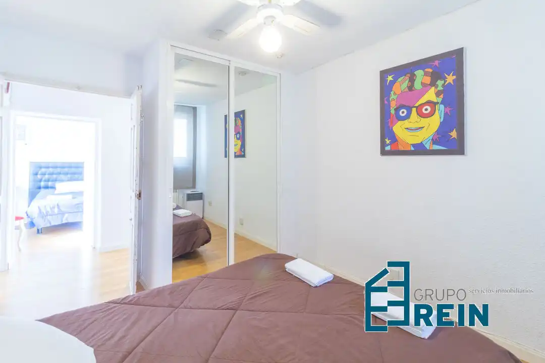 Schlafzimmer von Wohnung zum Verkauf in Madrid mit Klimaanlage und Heizung