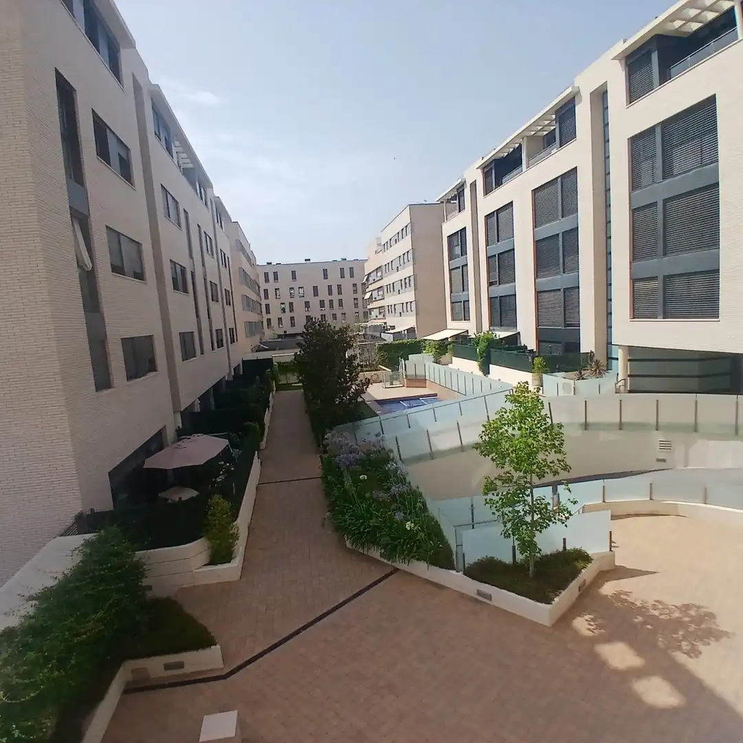 Exterior view of Flat for sale in Terrassa  with Air Conditioner, Heating and Oven