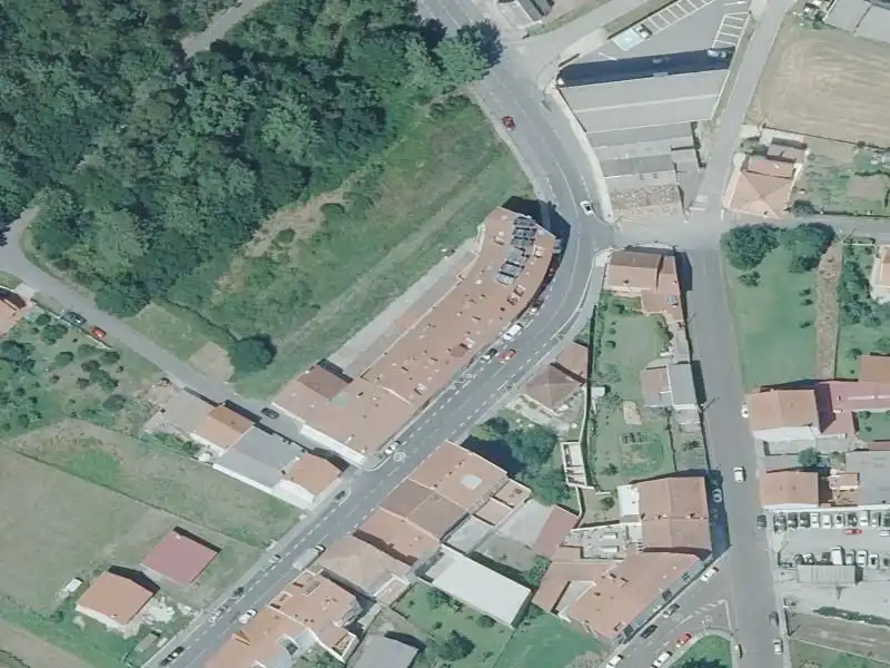 Vista exterior de Nau industrial en venda en Outes