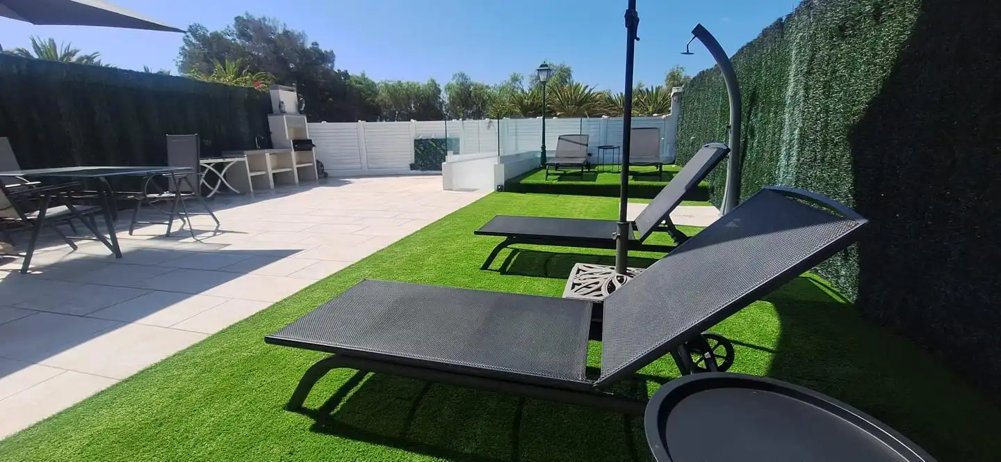 Terraza de Casa o chalet de alquiler en San Bartolomé de Tirajana con Aire acondicionado, Terraza y Amueblado