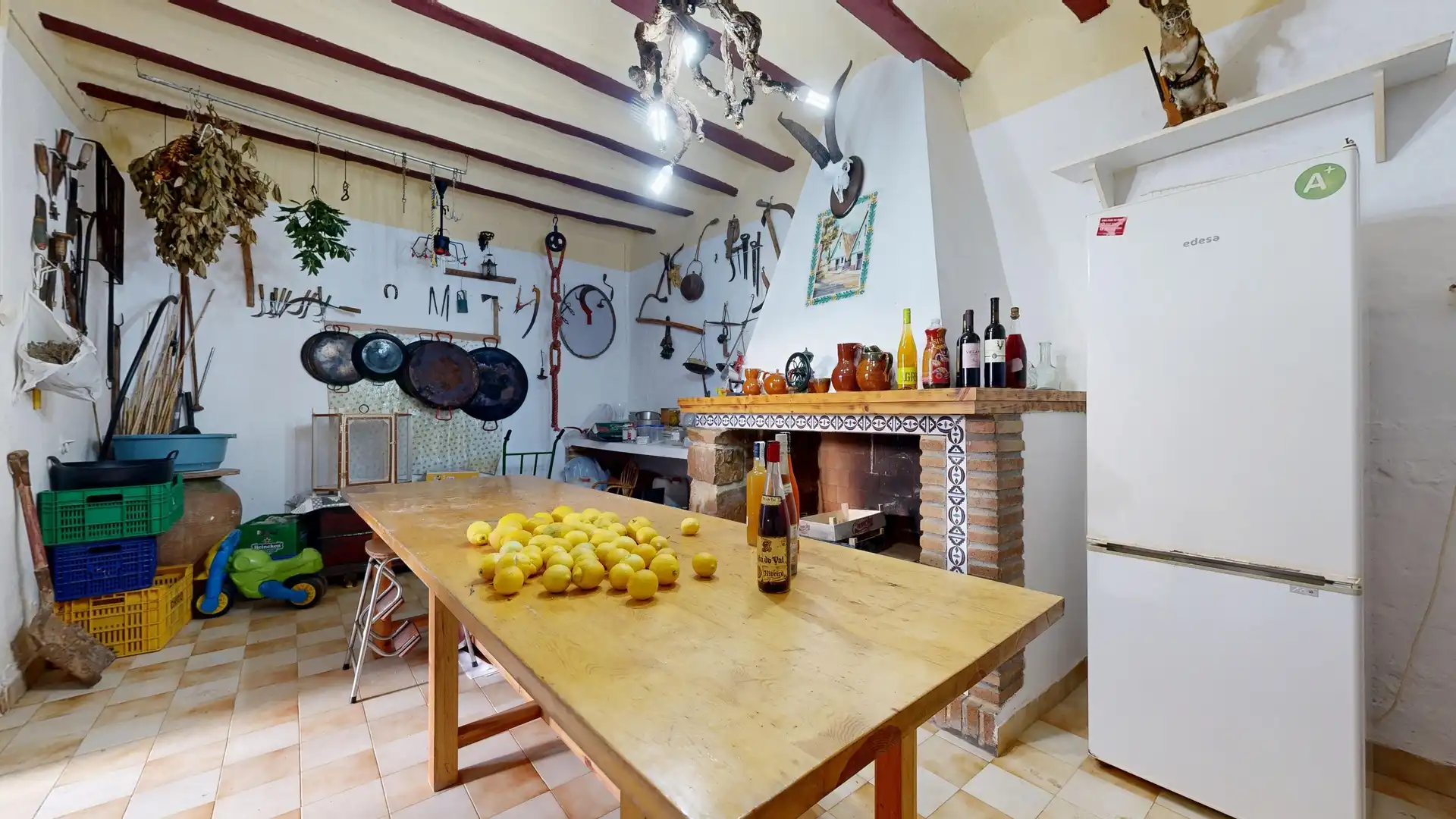 Cuina de Casa o xalet en venda en Chiva amb Terrassa i Traster