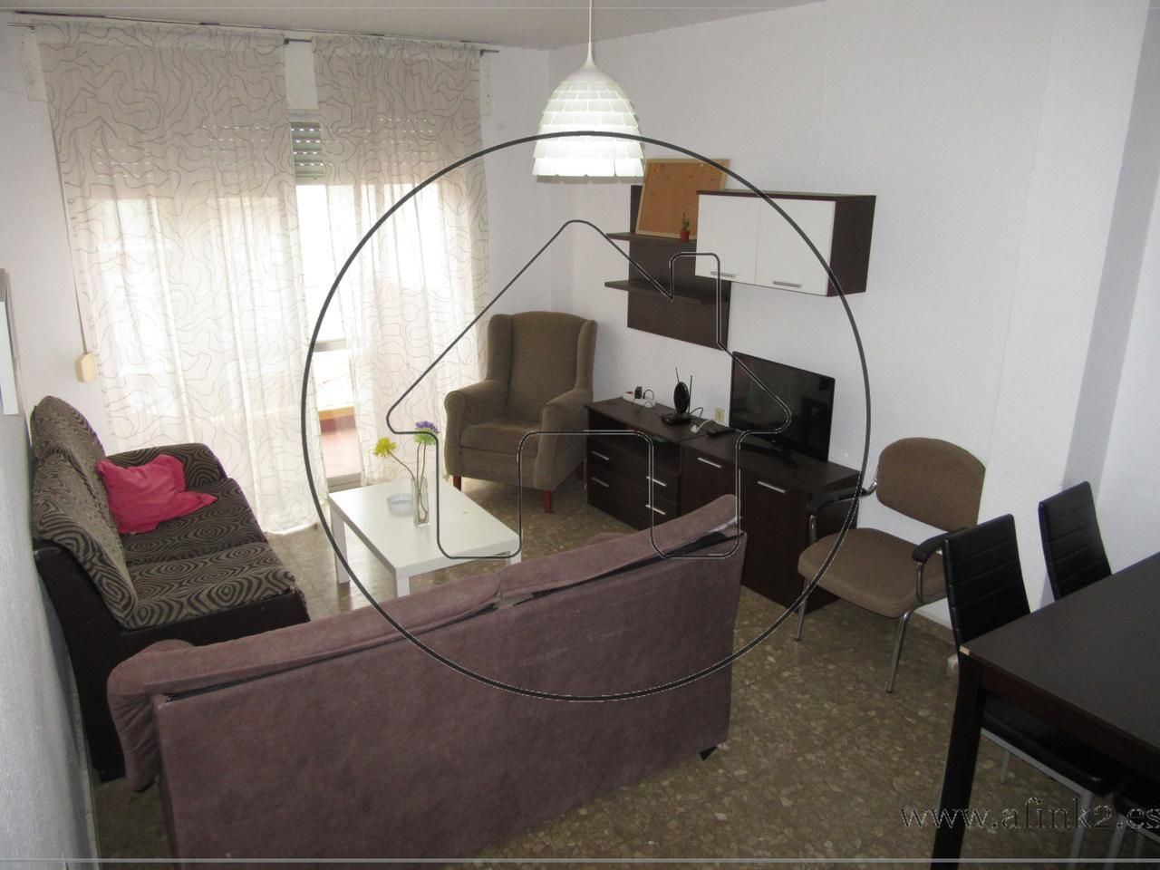 Sala d'estar de Pis de lloguer en  Huelva Capital amb Moblat