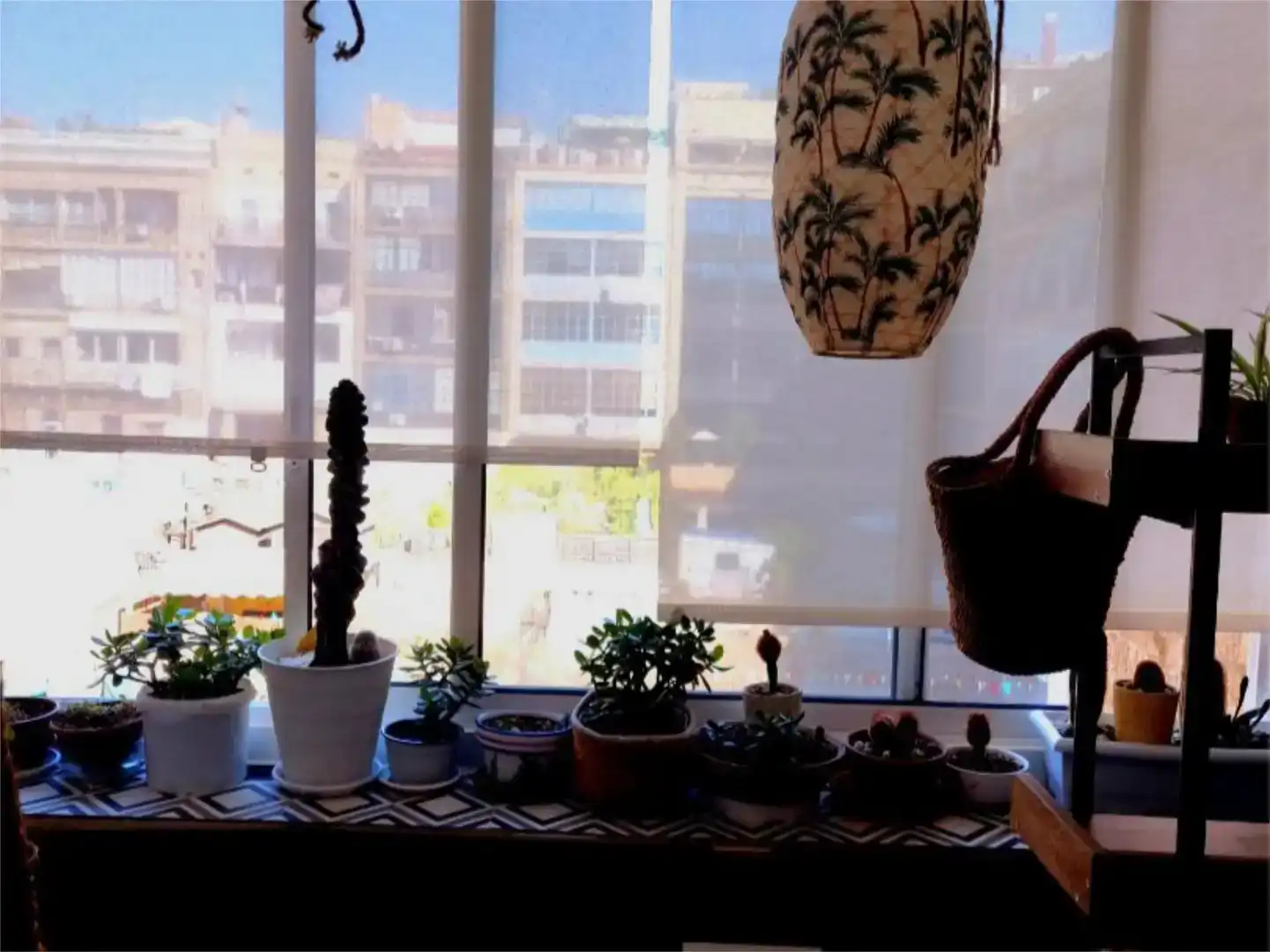 Terrassa de Apartament per a compartir en Barcelona amb Aire condicionat, Jardí privat i Parquet