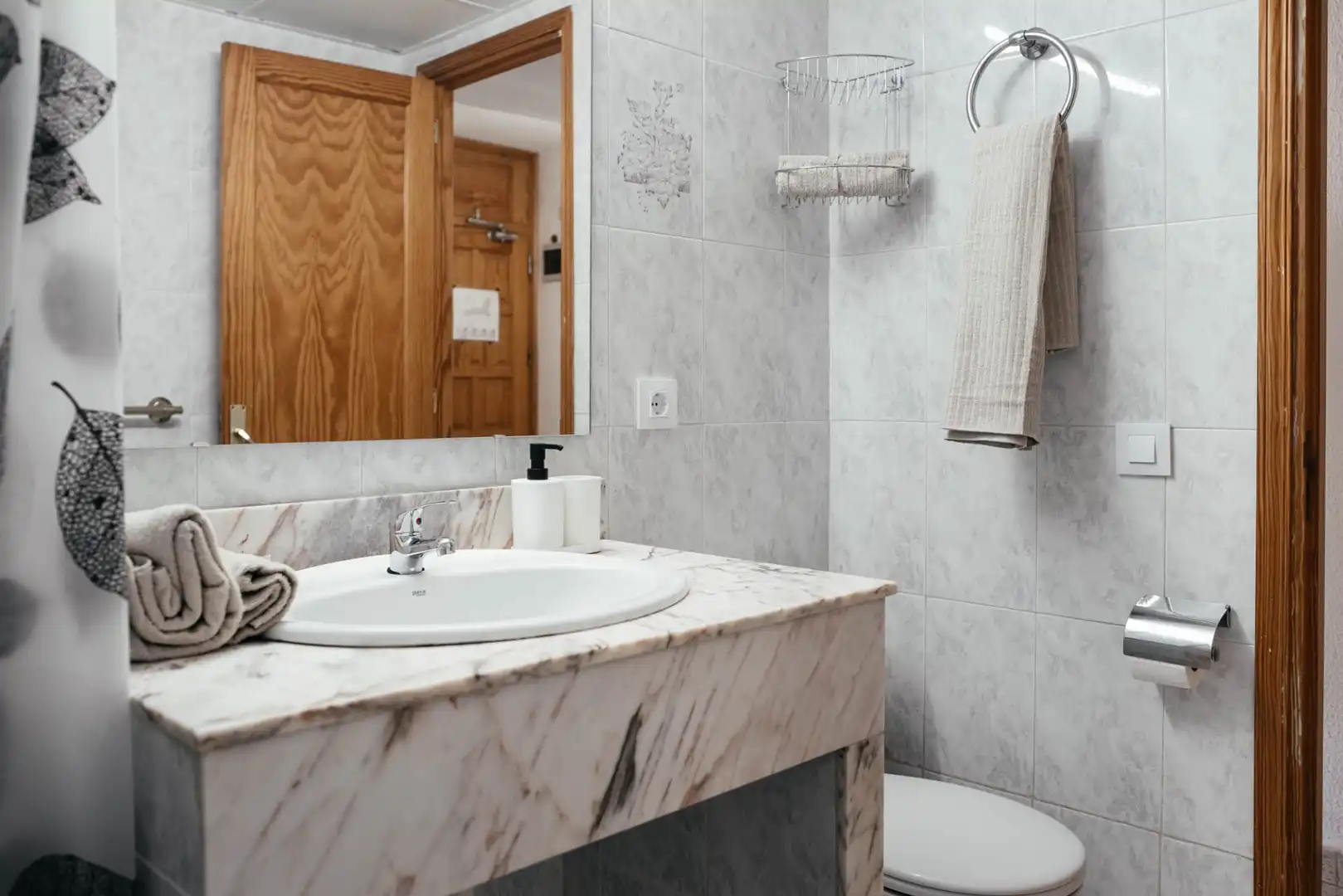 Badezimmer von Wohnungen zum Verkauf in San Bartolomé de Tirajana mit Terrasse, Möbliert und Waschmaschine