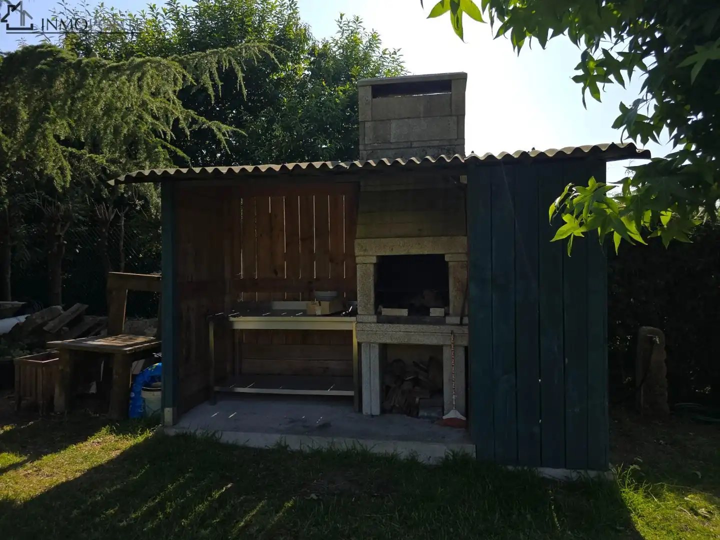 Jardí de Casa o xalet en venda en Pontevedra Capital  amb Calefacció, Jardí privat i Terrassa
