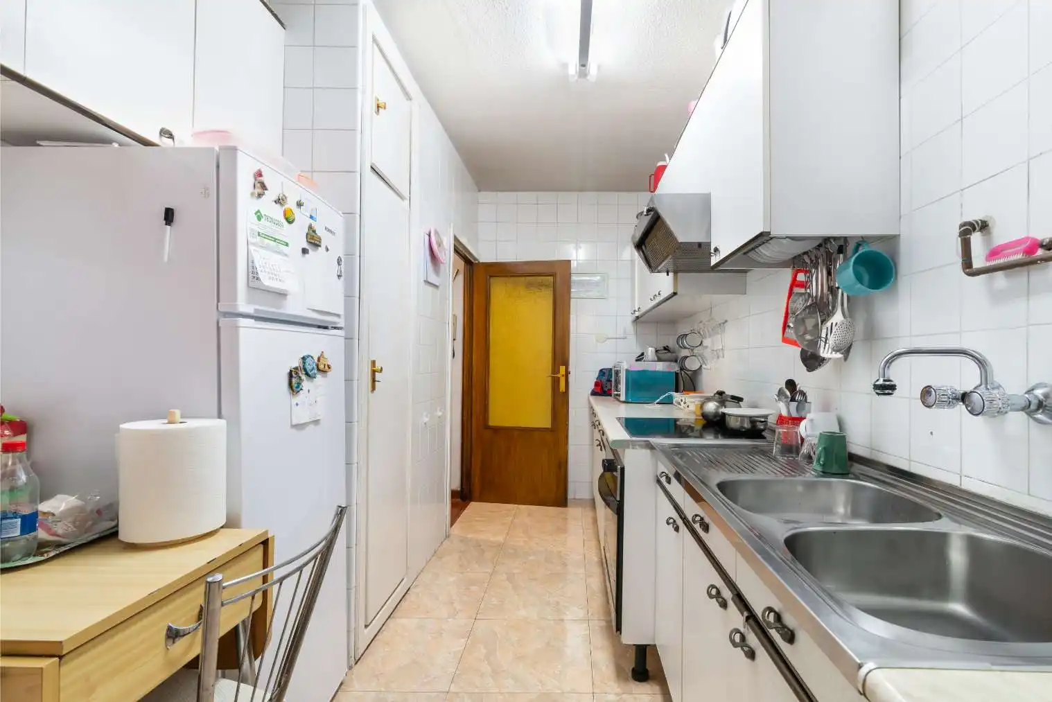 Cuina de Pis en venda en Móstoles amb Aire condicionat, Terrassa i Moblat
