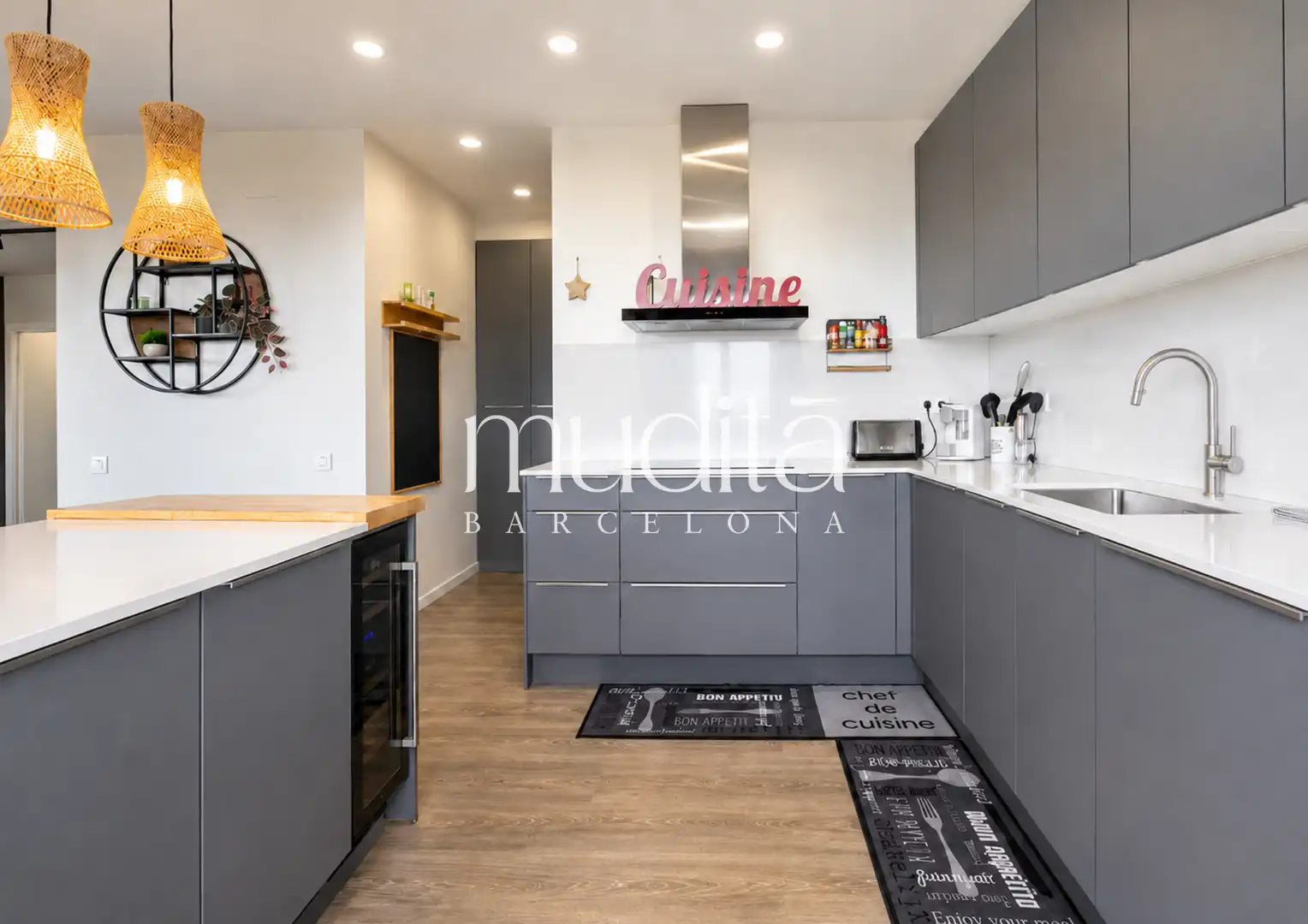 Kitchen of Attic for sale in L'Ametlla del Vallès  with Heating, Private garden and Terrace