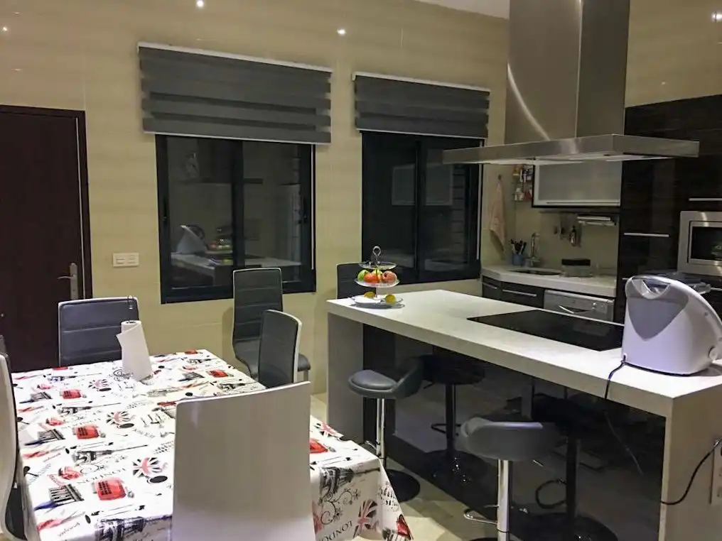 Cuina de Casa o xalet de lloguer en Pilar de la Horadada amb Aire condicionat, Calefacció i Jardí privat
