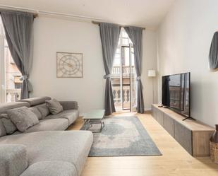 Sala d'estar de Apartament en venda en  Barcelona Capital amb Aire condicionat, Calefacció i Terrassa