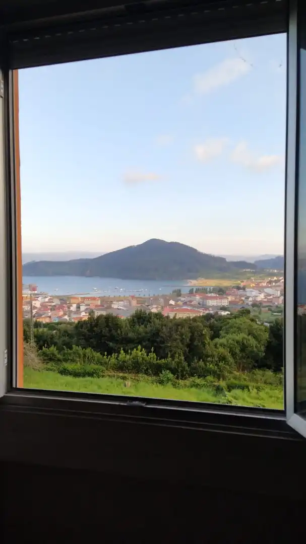 Vista exterior de Casa o chalet en venta en Cariño con Jardín privado, Parquet y Terraza