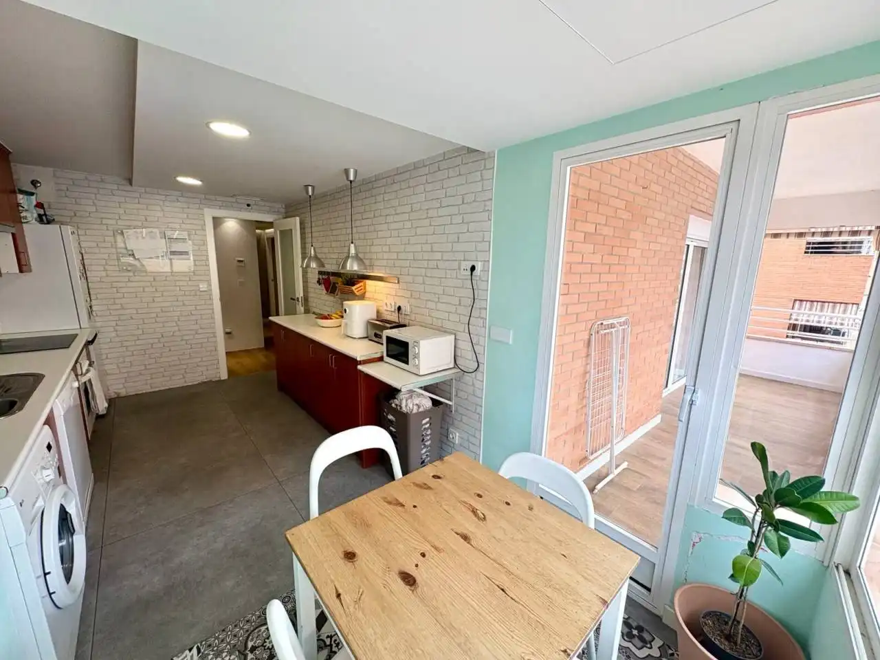 Kitchen of Flat for sale in Alicante / Alacant  with Air Conditioner, Heating and Storage room
