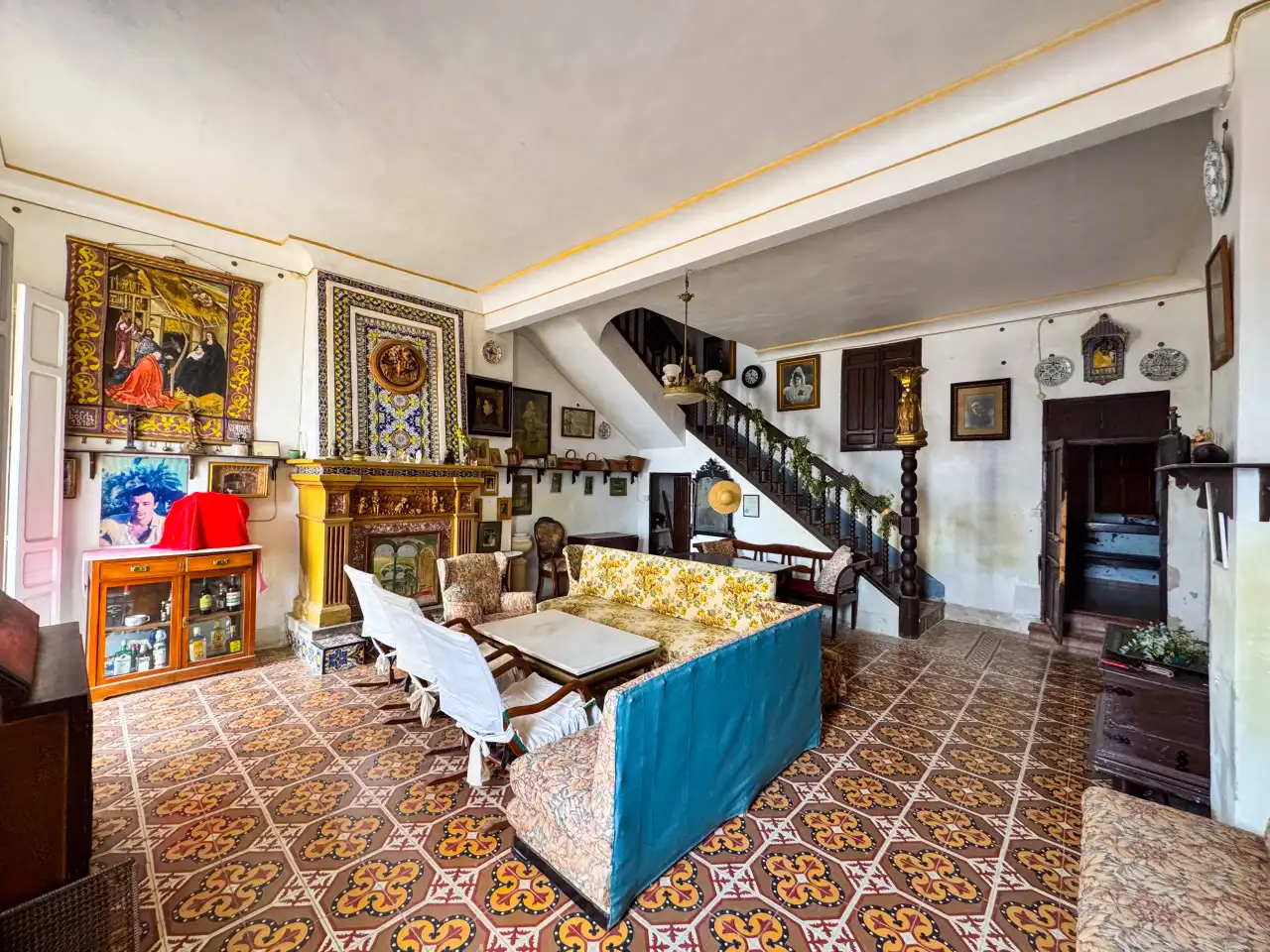 Living room of Country homes for sale in Orihuela