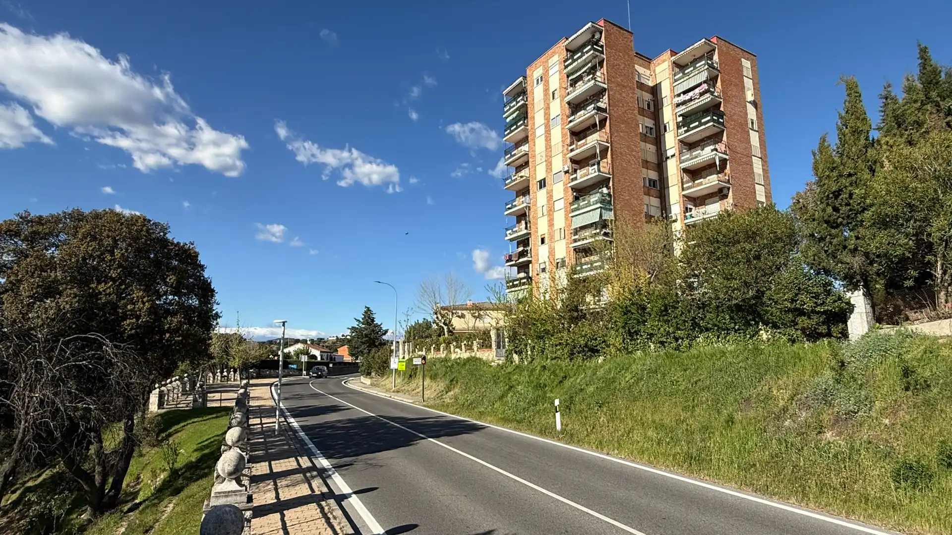 Vista exterior de Piso en venta en Aldea del Fresno con Aire acondicionado, Terraza y Amueblado
