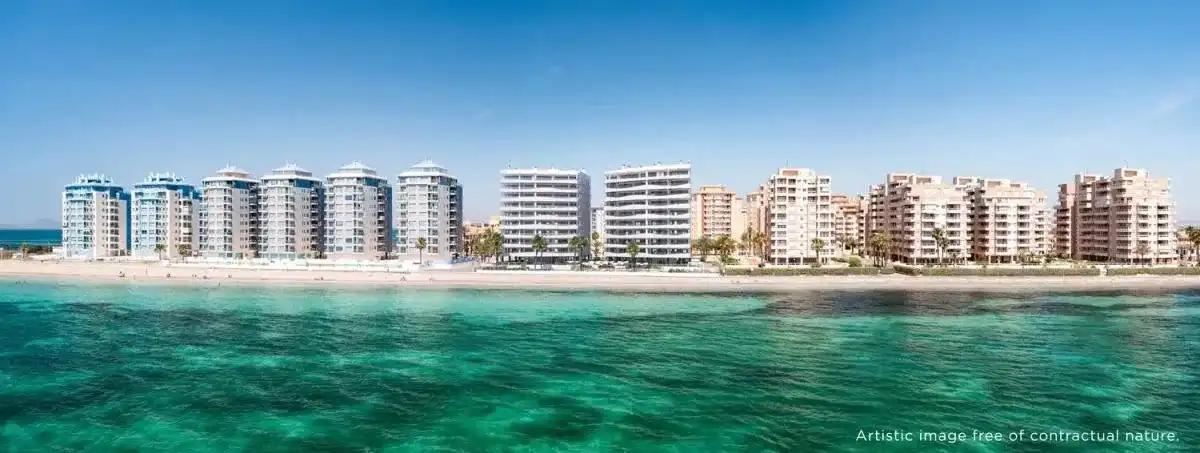 Außenansicht von Wohnungen zum Verkauf in La Manga del Mar Menor
