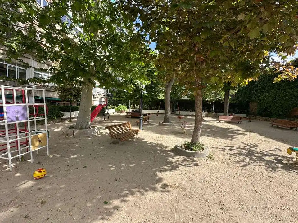 Parking of Flat for rent in Madrid  with Heating, Private garden and Swimming Pool