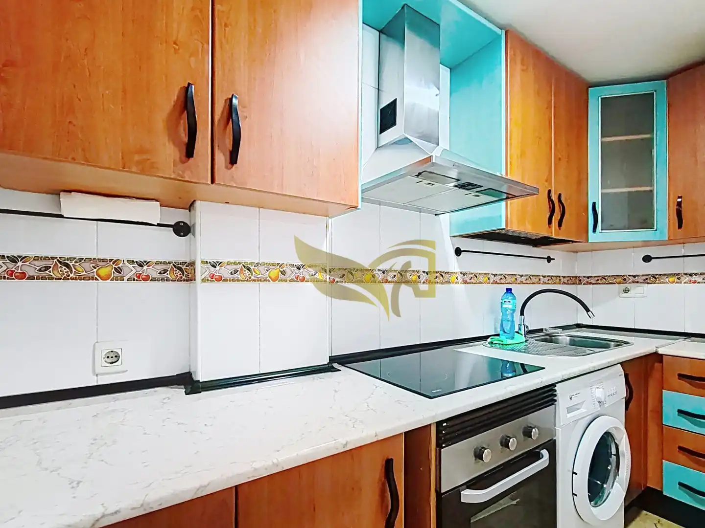 Cocina de Casa adosada en venta en Murcia con Aire acondicionado, Jardín privado y Parquet