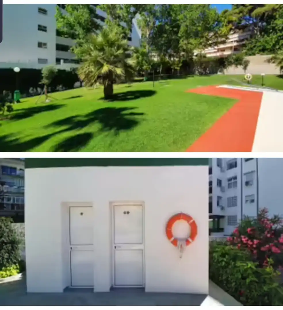 Außenansicht von Wohnung zur Miete in Torremolinos mit Klimaanlage, Terrasse und Möbliert