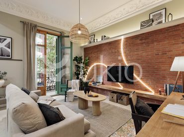 Appartement compact avec balcon à louer à Avinguda de la República Argentina
