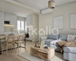 Living room of Flat for sale in  Madrid Capital  with Air Conditioner, Heating and Terrace