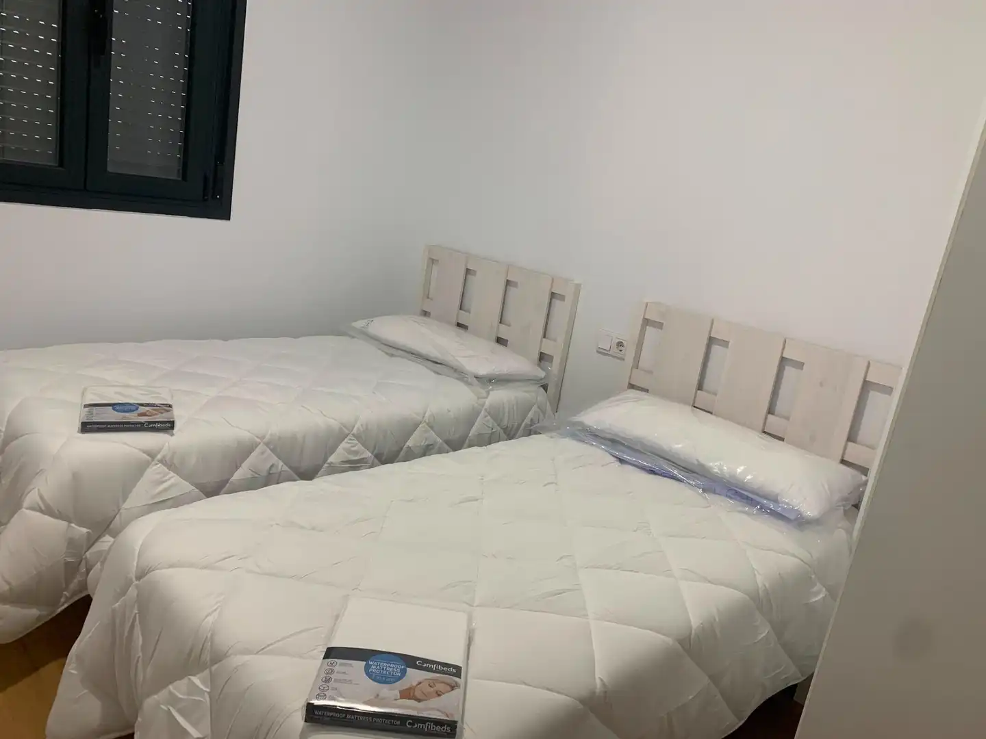 Bedroom of Flat for rent in Plasencia  with Air Conditioner and Furnished