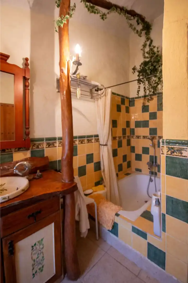 Bathroom of Houses for sale in Periana  with Air Conditioner, Private garden and Terrace