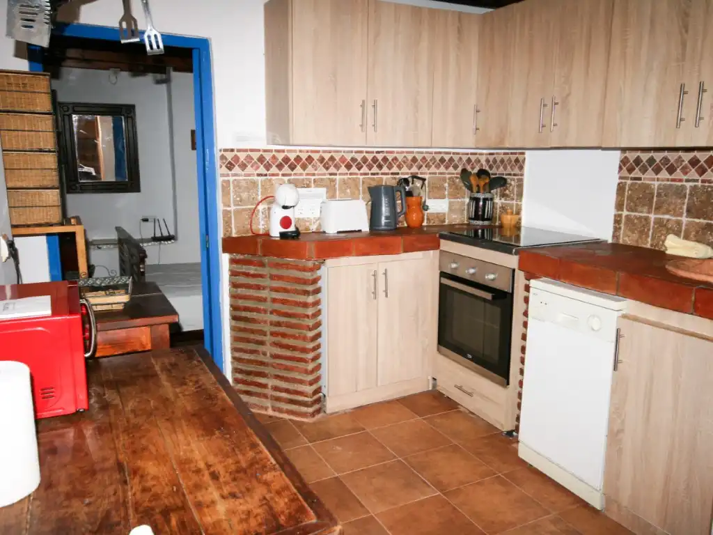Cocina de Finca rústica en venta en Alhaurín El Grande con Jardín privado, Terraza y Piscina