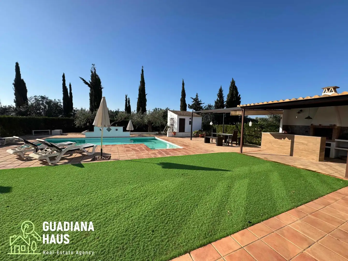 Piscina de Finca rústica en venta en Cartaya con Terraza y Piscina