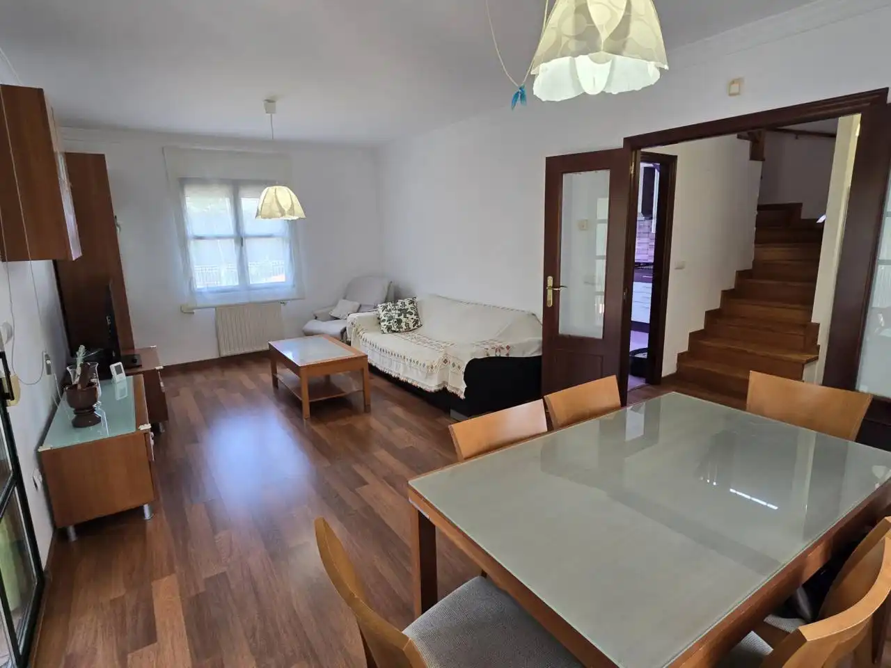 Living room of Houses for rent in Riba-roja de Túria  with Air Conditioner, Heating and Private garden