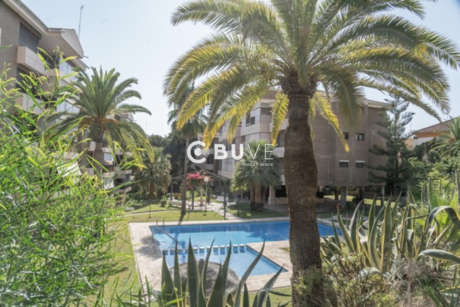 Exterior view of Flat for sale in Málaga Capital  with Air Conditioner, Heating and Private garden