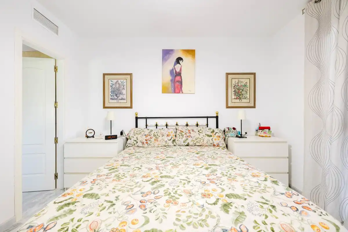 Bedroom of Flat for sale in Manilva  with Air Conditioner, Heating and Terrace