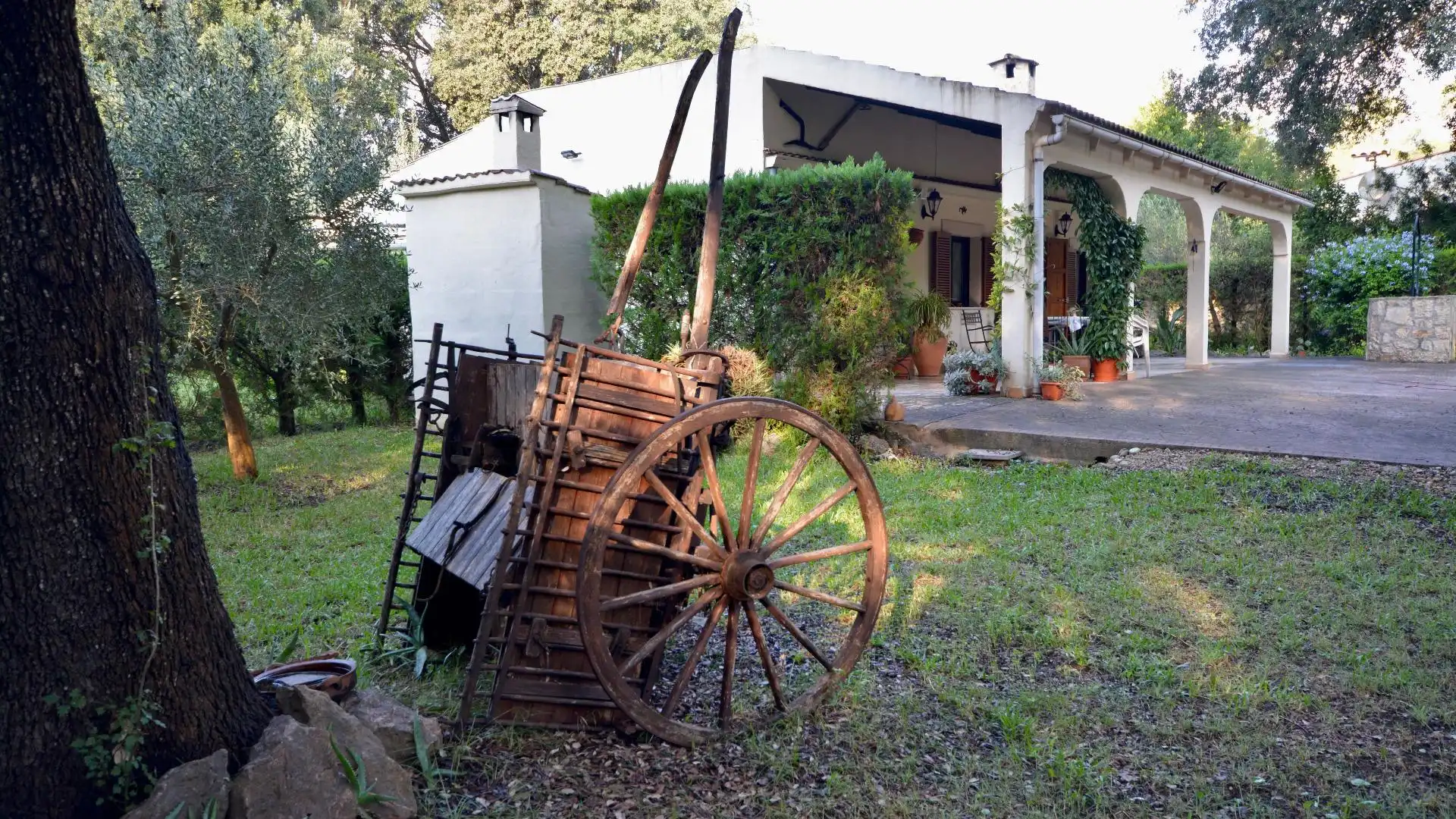 Jardí de Finca rústica en venda en Sa Pobla amb Jardí privat, Terrassa i Piscina comunitària