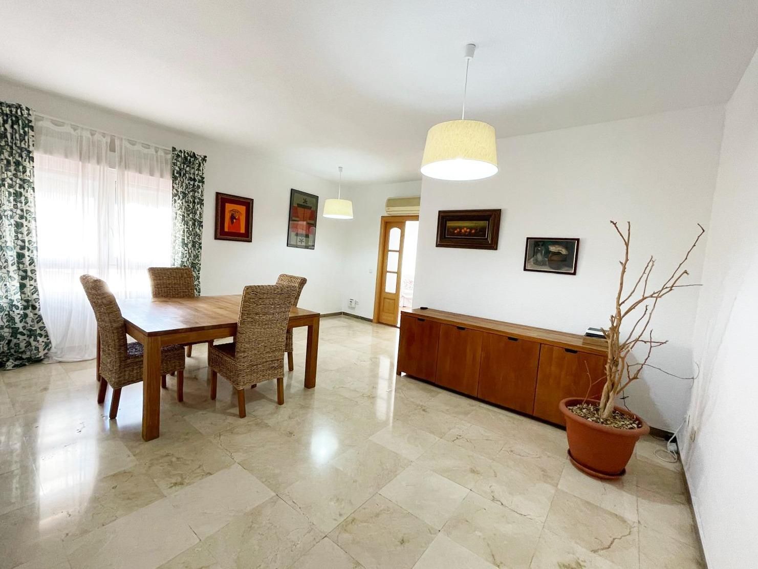 Dining room of Apartment for sale in Málaga Capital  with Air Conditioner, Heating and Terrace