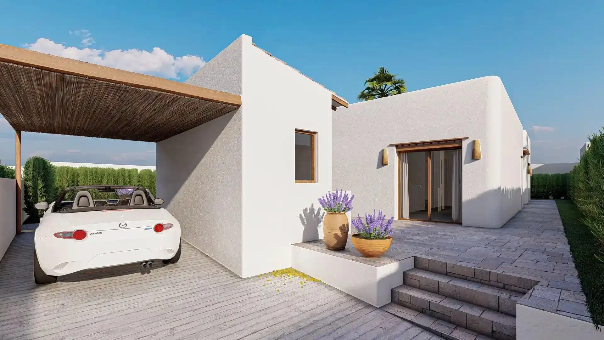 Terraza de Casa o chalet en venta en L'Alfàs del Pi con Aire acondicionado, Jardín privado y Terraza