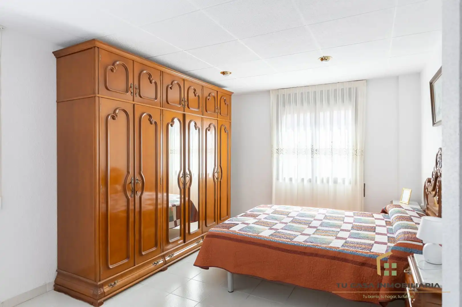 Bedroom of Apartments for sale in Badalona  with Air Conditioner and Heating