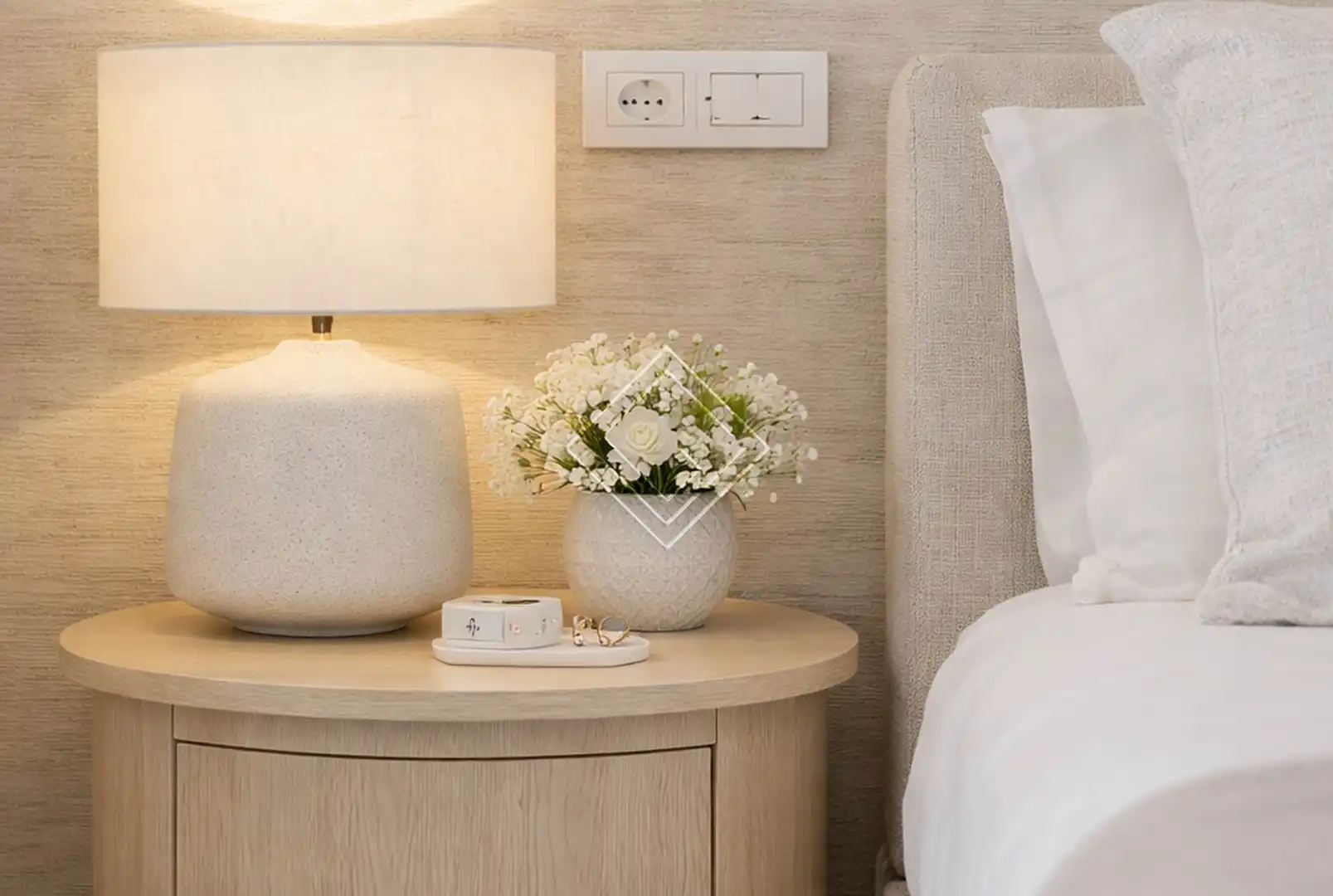 Schlafzimmer von Wohnung zum Verkauf in Marbella mit Klimaanlage, Heizung und Terrasse