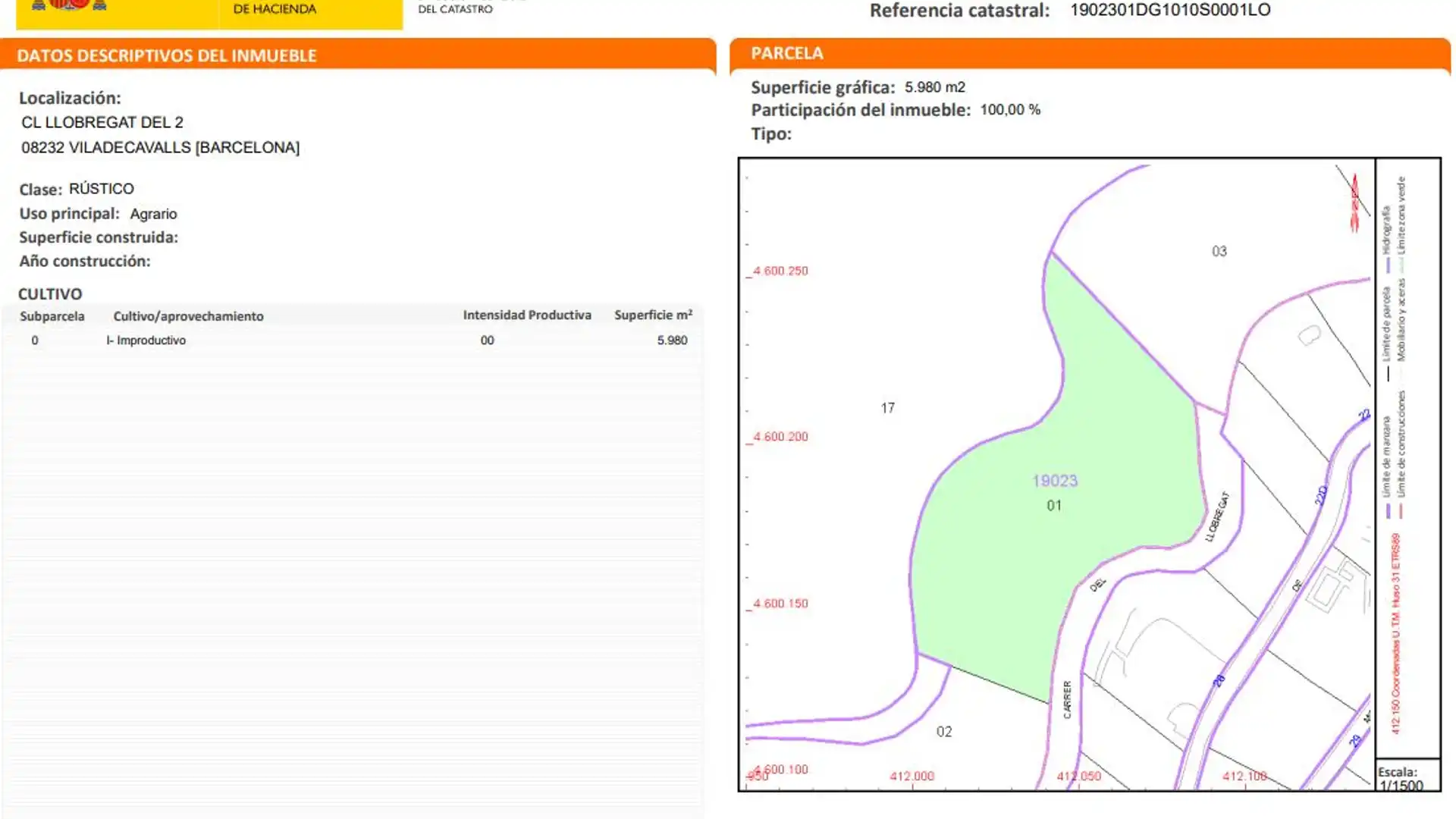 Vista exterior de Residencial en venta en Viladecavalls