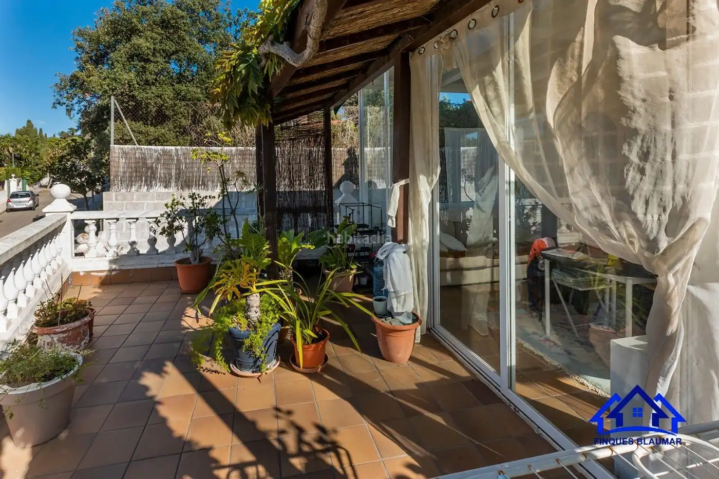 Terraza de Casa o chalet en venta en Arenys de Mar con Jardín privado, Trastero y Piscina