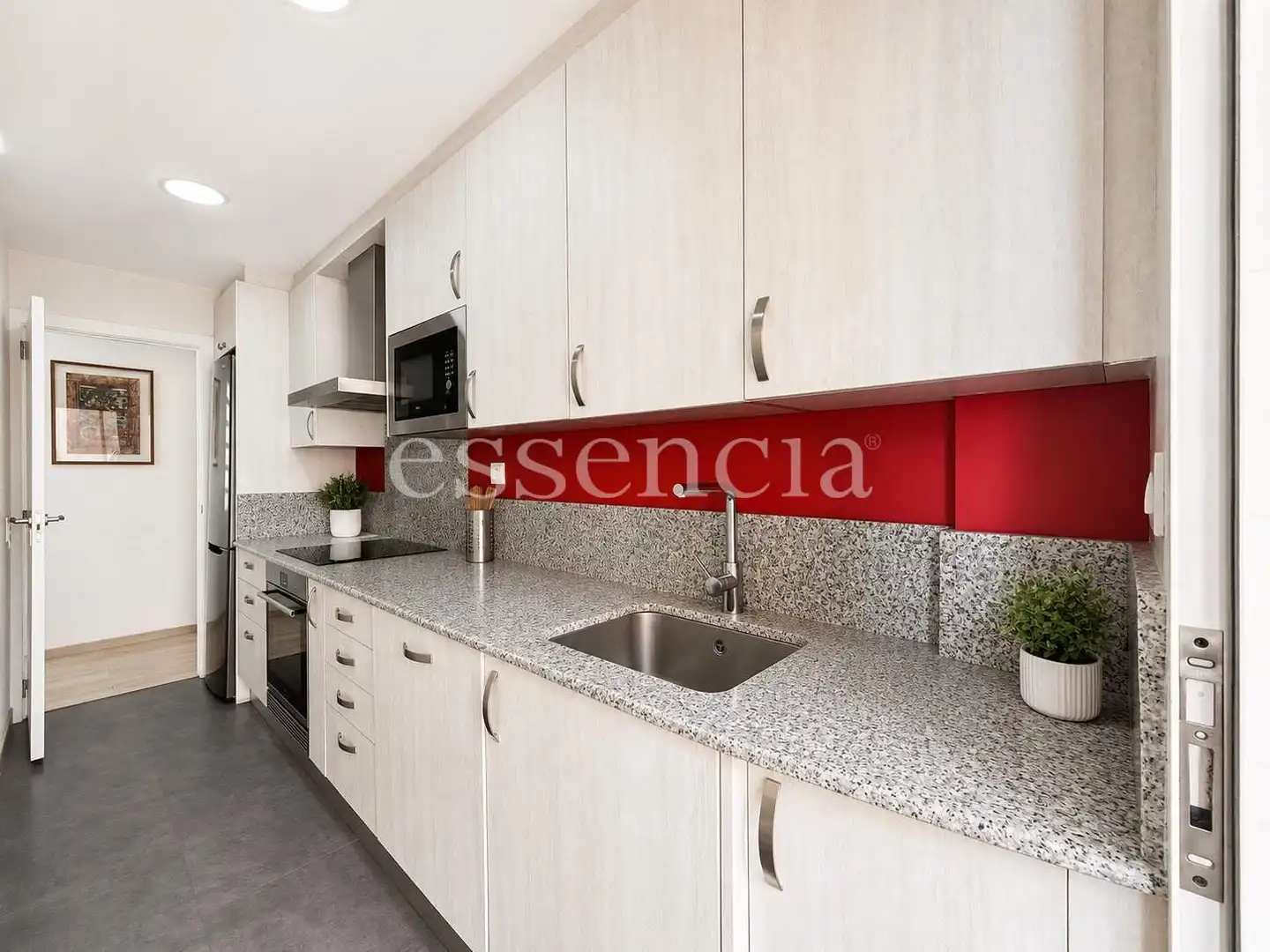 Cocina de Apartamento en venta en Gandia con Aire acondicionado, Terraza y Balcón