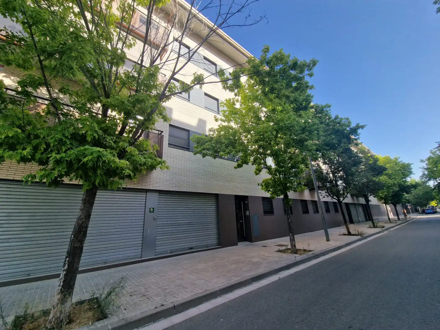Vista exterior de Planta baixa en venda en Granollers amb Aire condicionat, Calefacció i Parquet