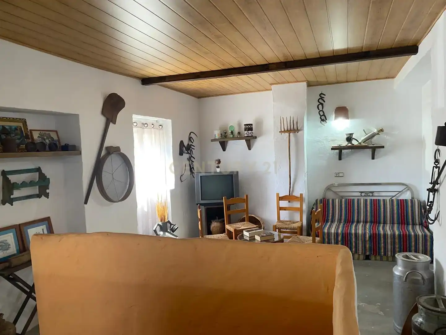 Sala de estar de Casa o chalet en venta en Colomera con Jardín privado, Trastero y Piscina