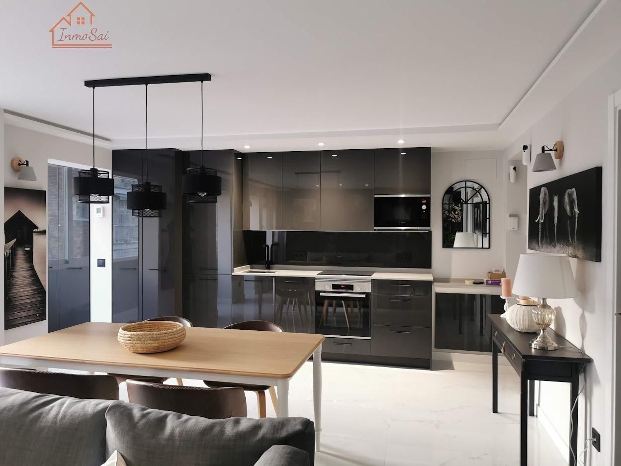 Cocina de Piso de alquiler en  Madrid Capital con Aire acondicionado y Terraza