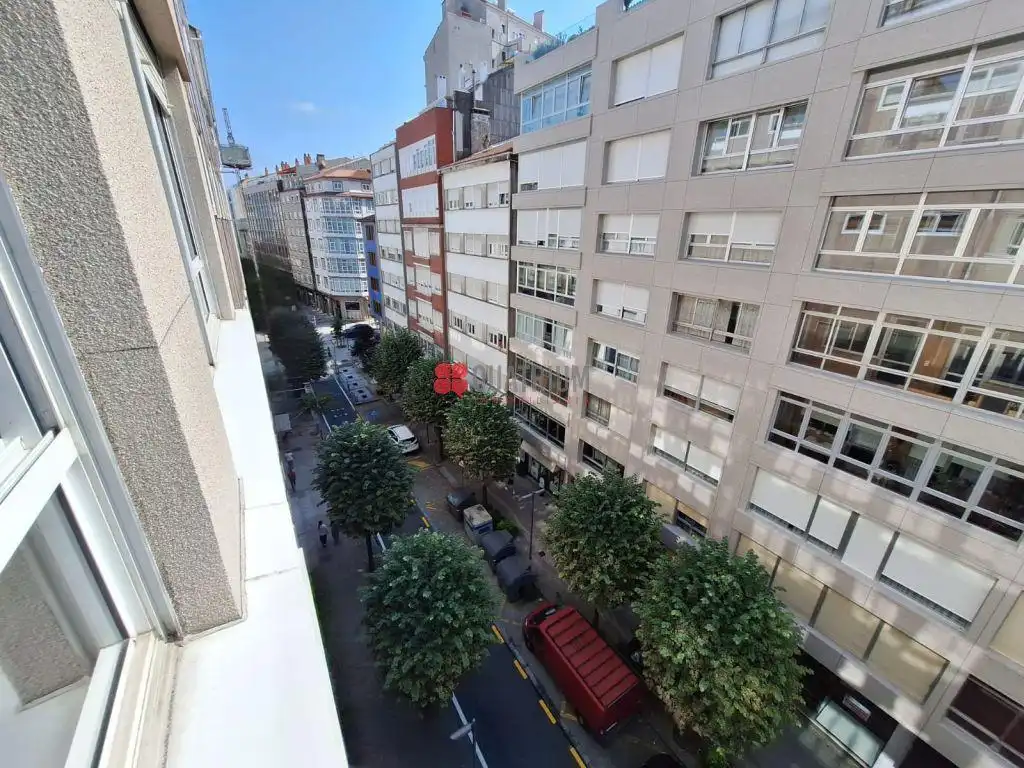 Exterior view of Flat for rent in Santiago de Compostela   with Heating and Furnished