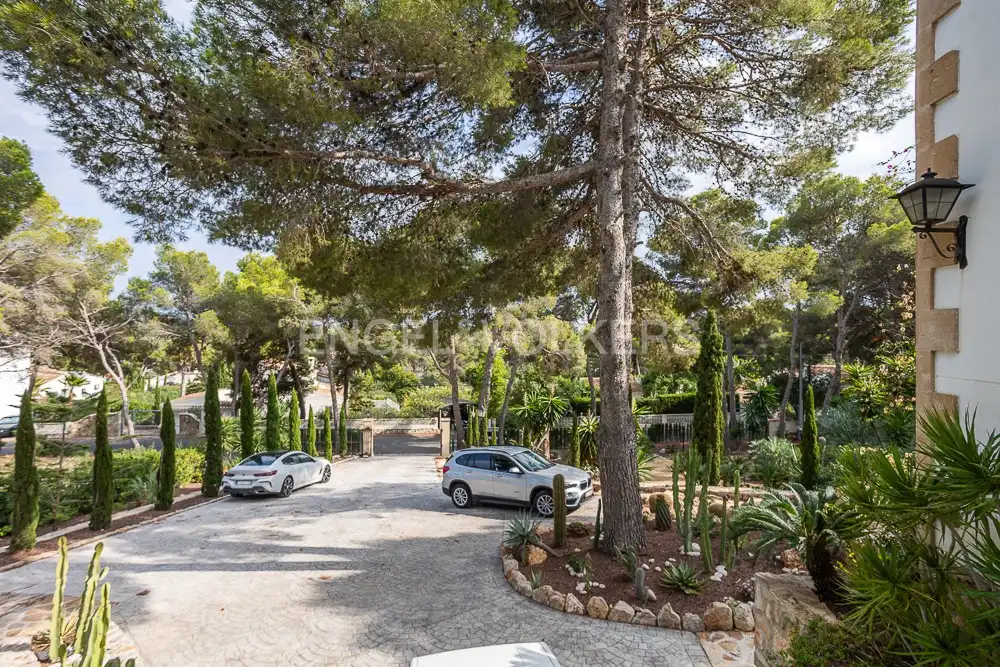 Vista exterior de Finca rústica en venda en Jávea / Xàbia amb Calefacció, Jardí privat i Piscina