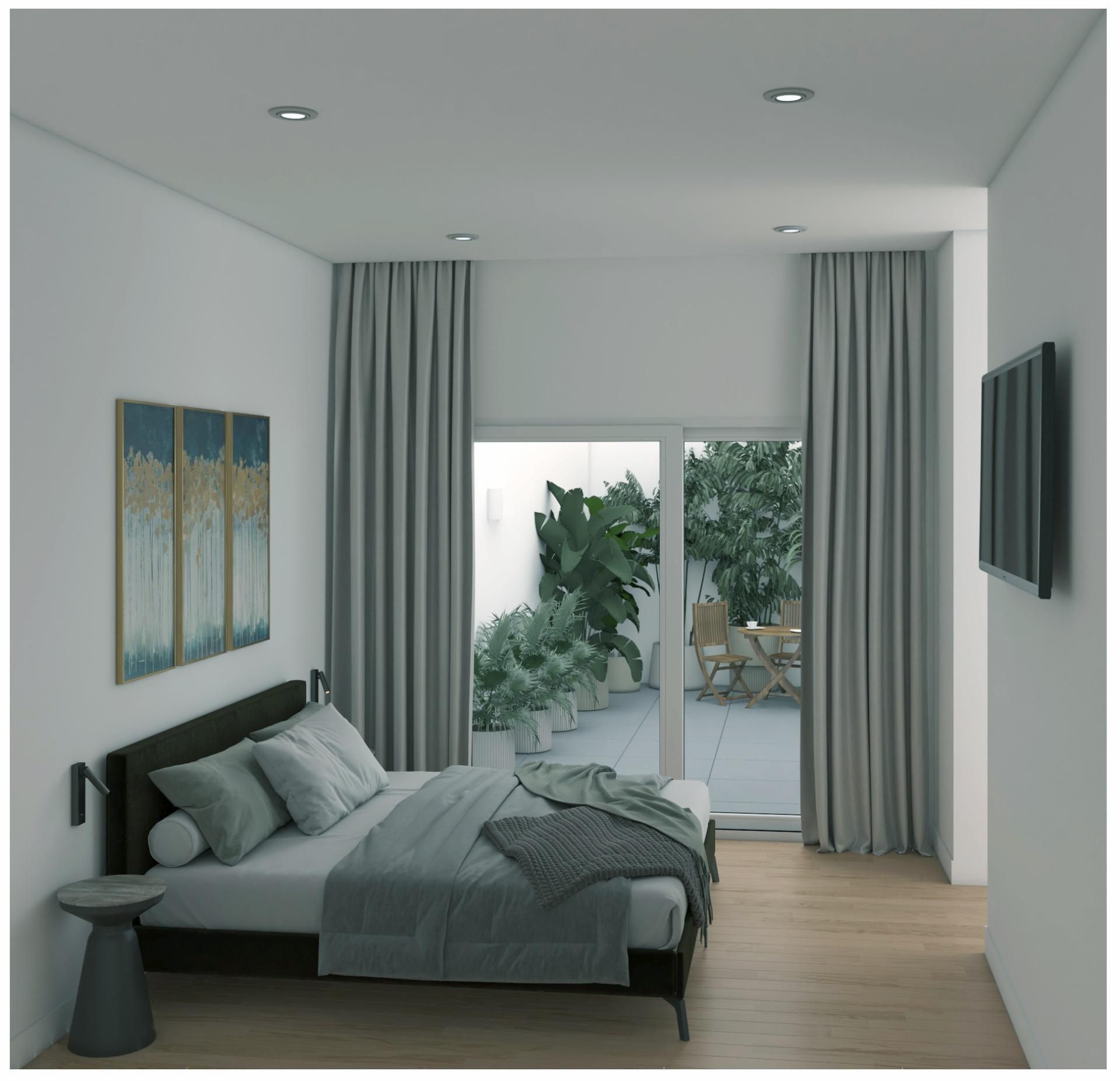 Bedroom of Duplex for sale in Sanlúcar de Barrameda  with Air Conditioner and Terrace