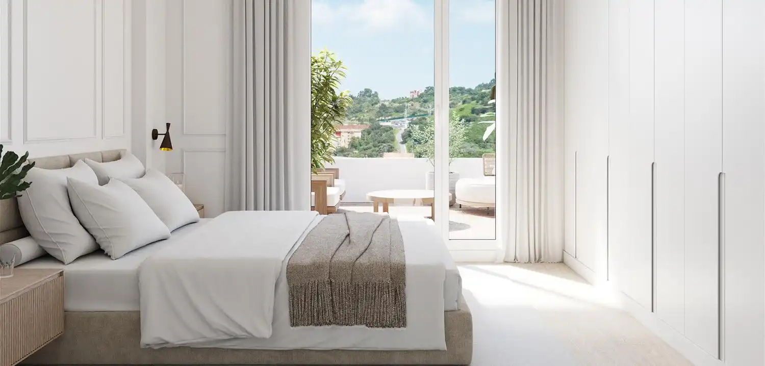 Schlafzimmer von Wohnung zum Verkauf in Barakaldo  mit Klimaanlage, Heizung und Privatgarten