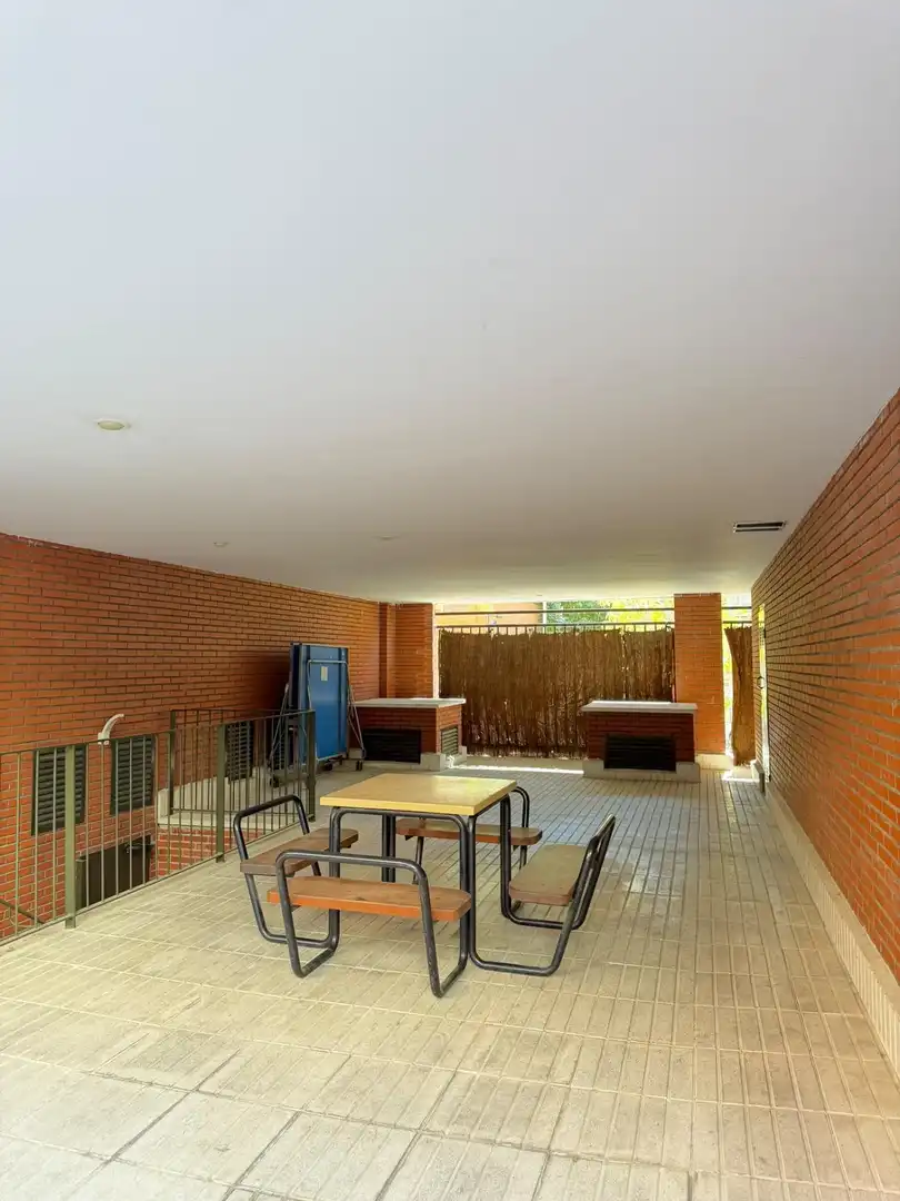 Terrasse von Wohnung zur Miete in Madrid mit Heizung, Privatgarten und Parkett